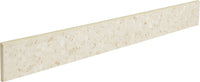 Terrazzo cream 3x24 bullnose trim 